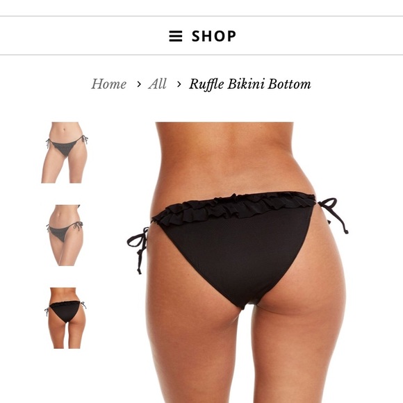 Chaser Ruffle Bikini Bottom - Picture 2 of 5